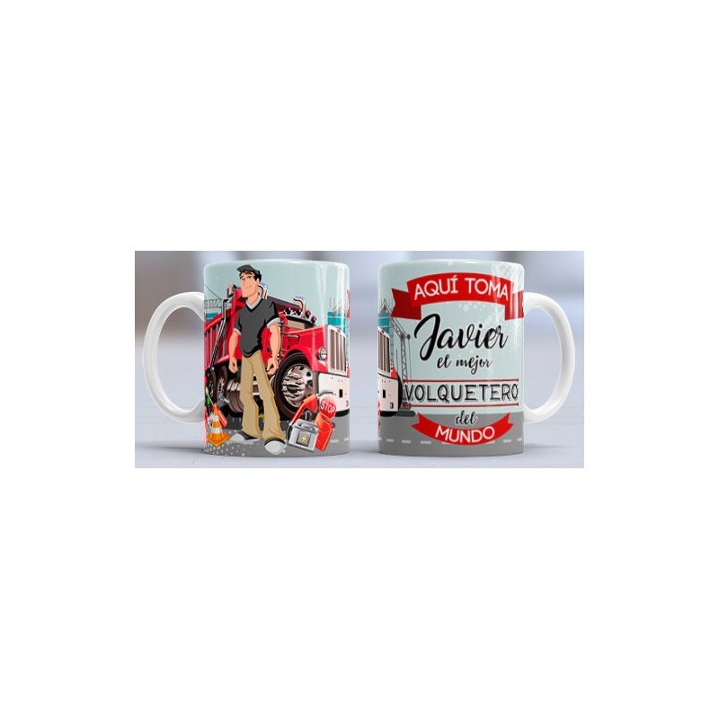 Taza Volquetero