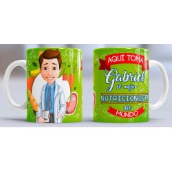 Taza Nutricionista hombre