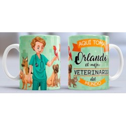 Taza Veterinario
