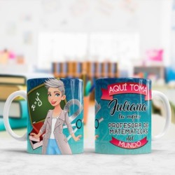 Taza Profesora Matemáticas