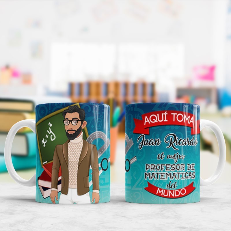 Taza Profesor Matemáticas