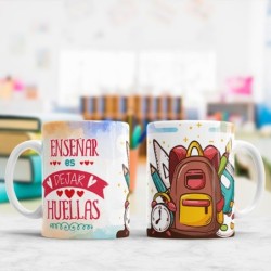 Taza Enseñar Huellas