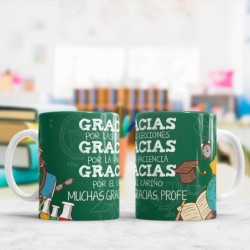 Taza Profe gracias