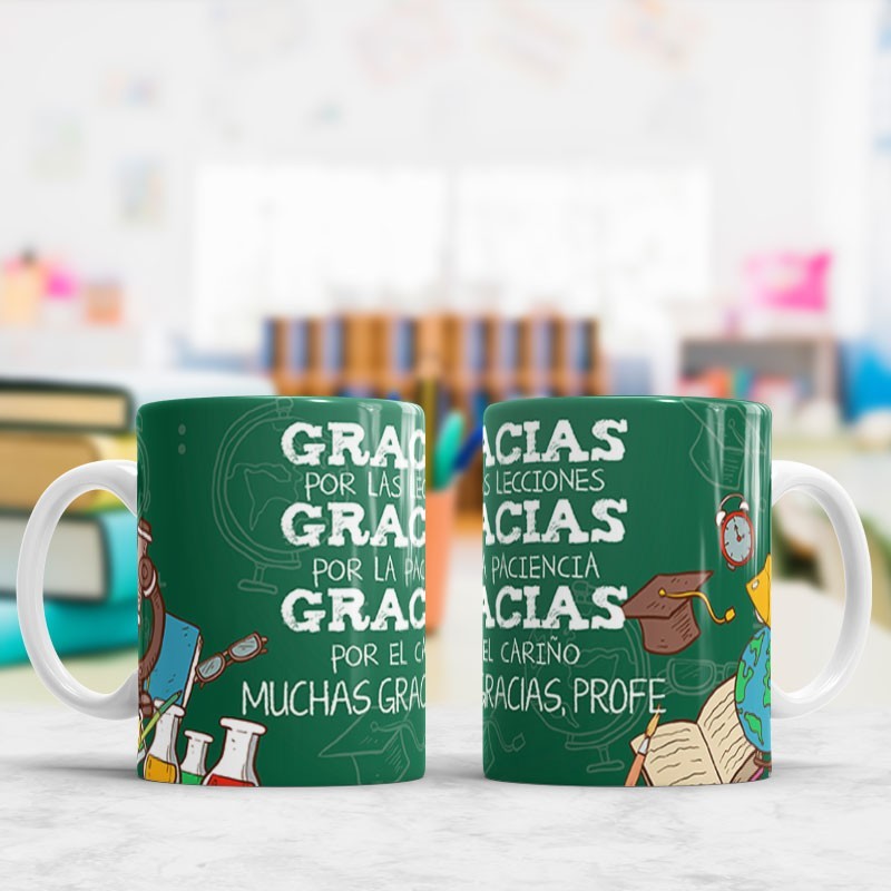 Taza Profe gracias
