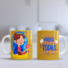 Taza Profe linda amarillo
