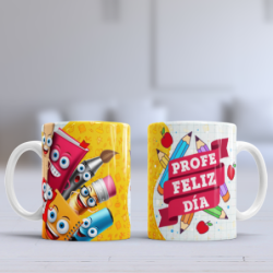 Taza Profe dibujos