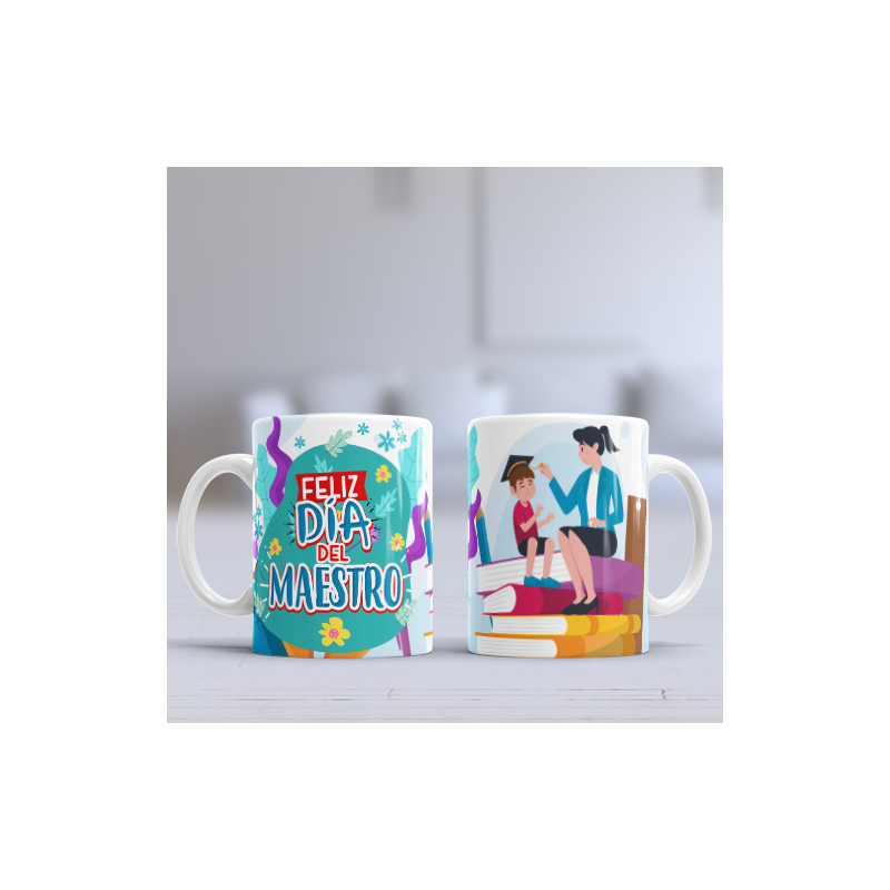 Taza Maestro libros