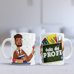 Taza Profe pizarra