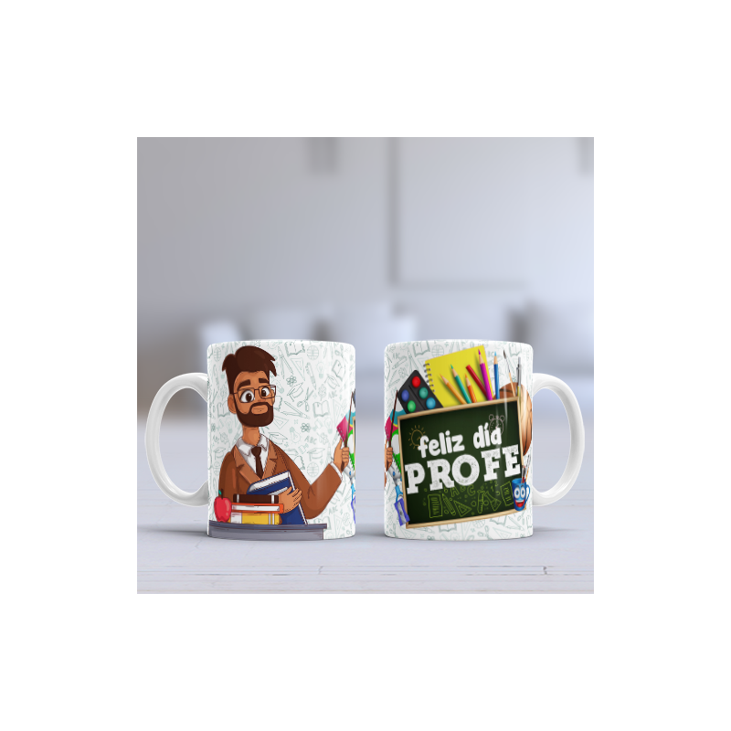 Taza Profe pizarra