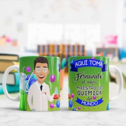 Taza Maestro Química