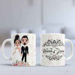 Taza pareja