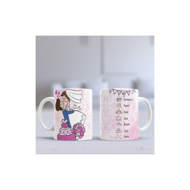 Taza novios