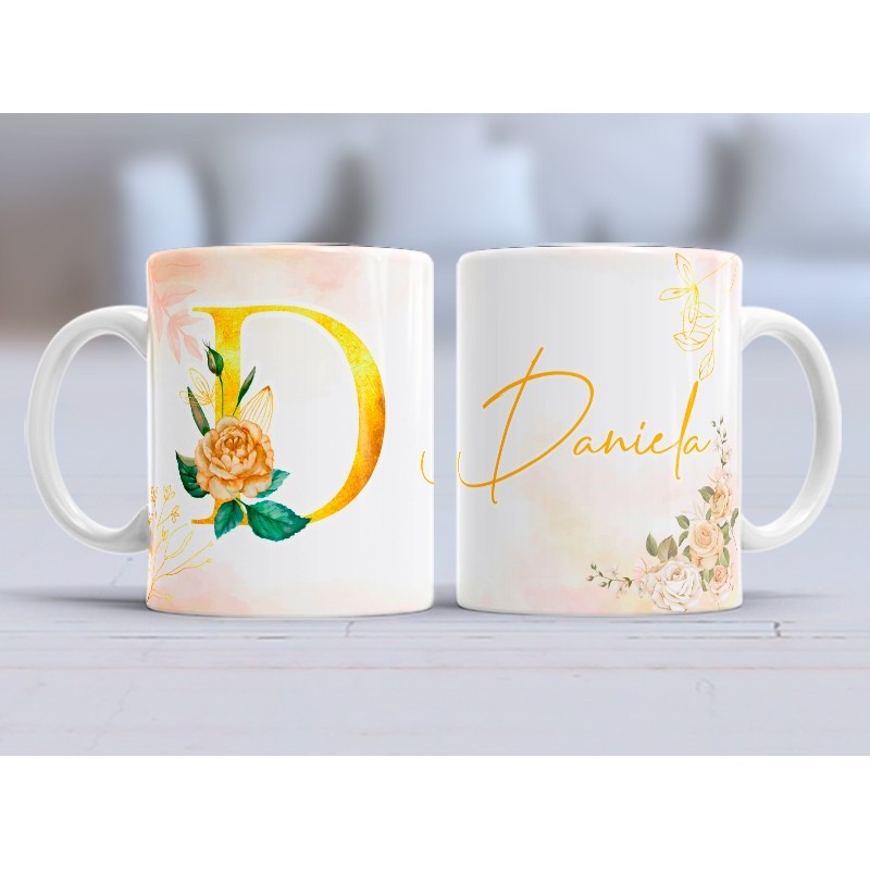 Taza nombre D