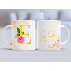 Taza nombre E