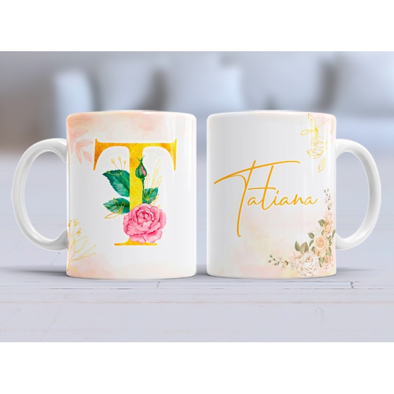 Taza nombre T