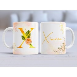 Taza nombre X