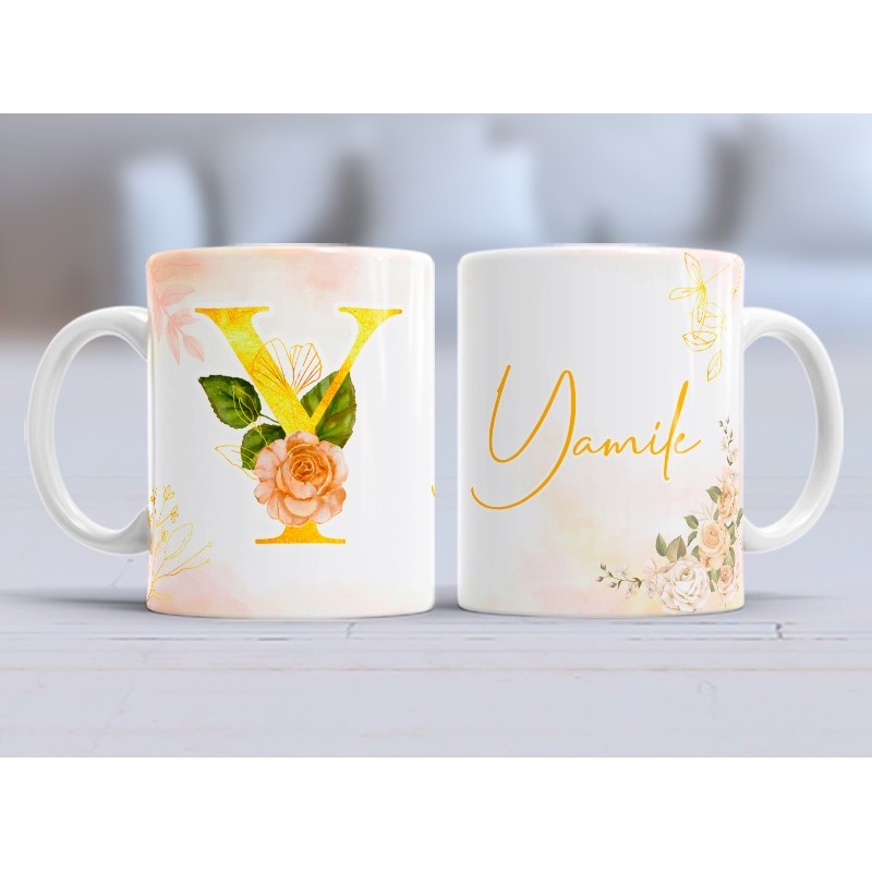 Taza nombre Y