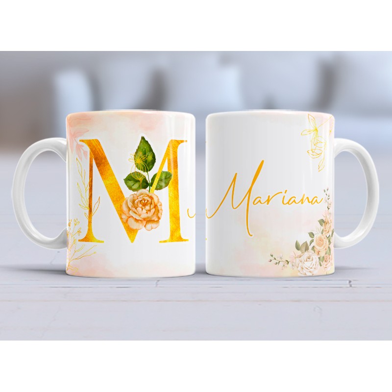 Taza nombre M
