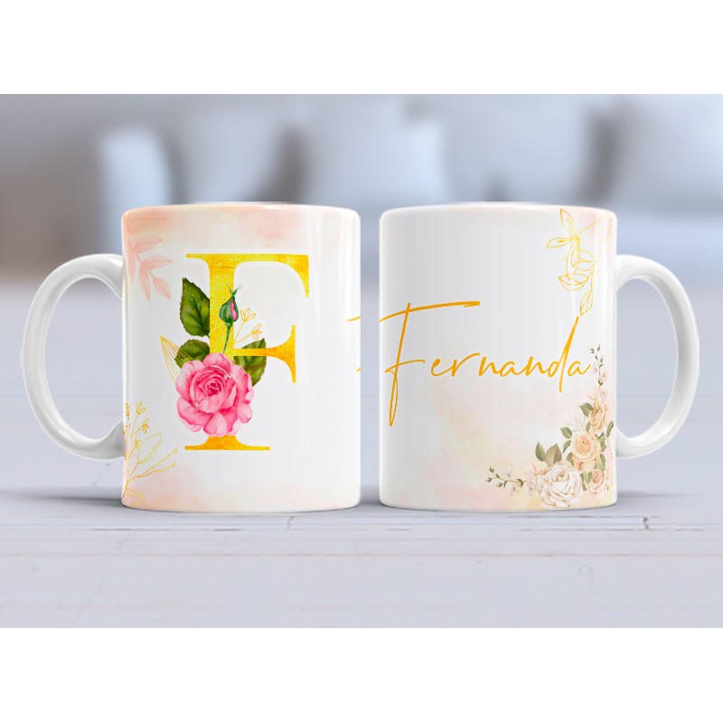 Taza nombre F