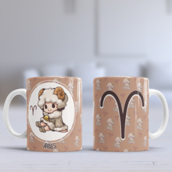 Taza signo aries