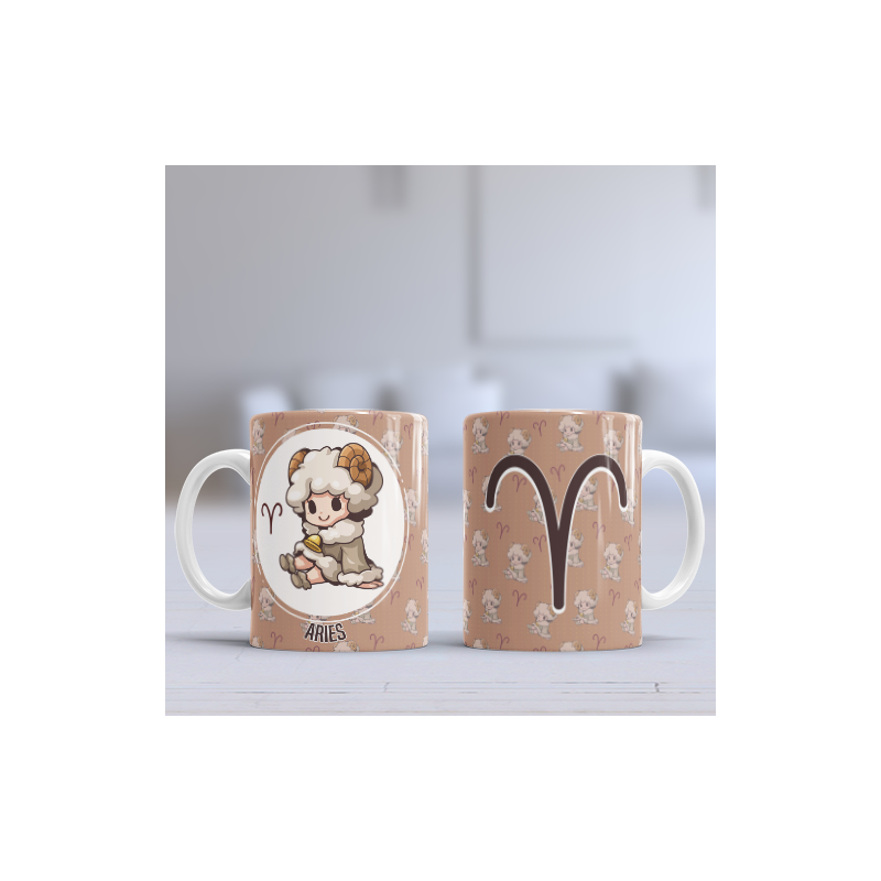 Taza signo aries