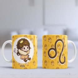 Taza signo leo