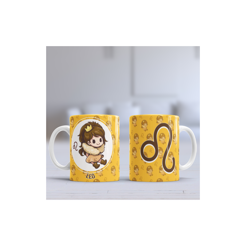 Taza signo leo