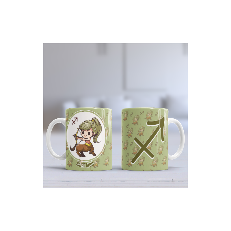 Taza signo sagitario