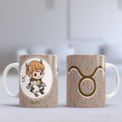 Taza signo tauro