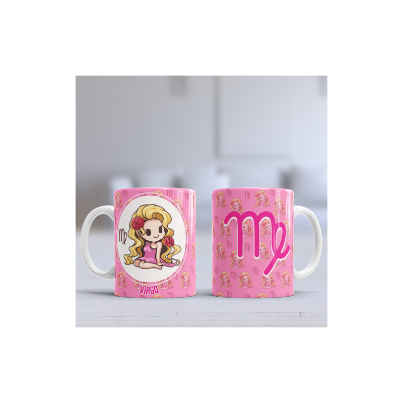 Taza signo virgo