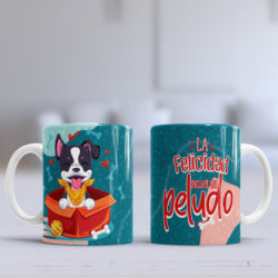 Taza peludo