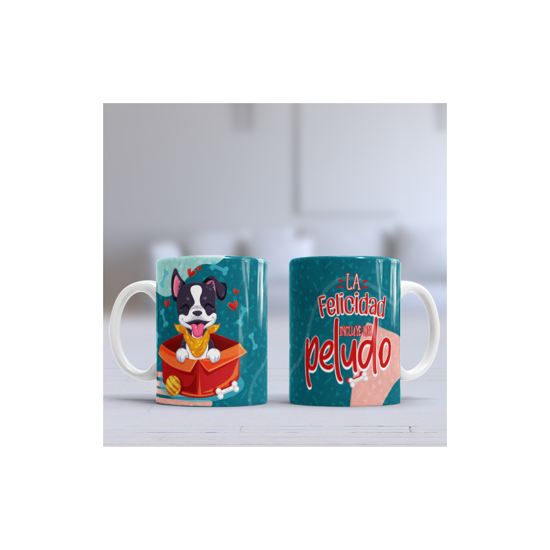 Taza peludo