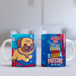 Taza 4 patitas