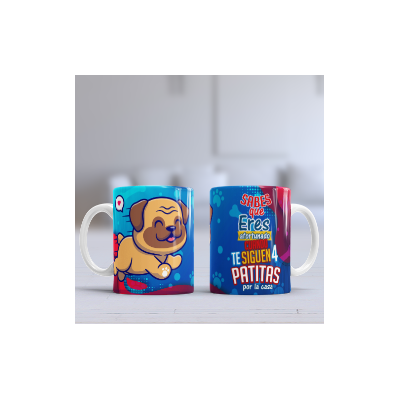 Taza 4 patitas