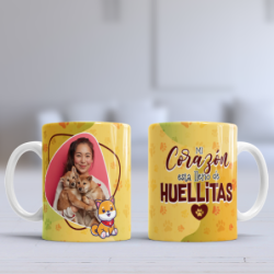 Taza huellitas foto