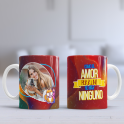 Taza amor perruno foto