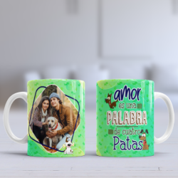 Taza cuatro patas foto