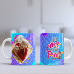 Taza amo perro foto