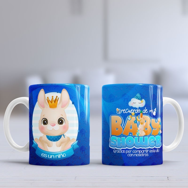 Taza conejo niño
