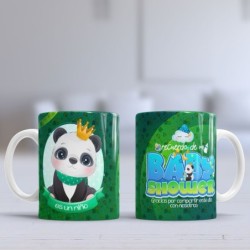 Taza panda niño