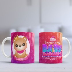 Taza osa niña