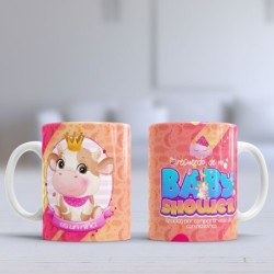 Taza vaca niña