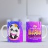Taza panda niña