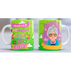 Taza abrazos abuelita
