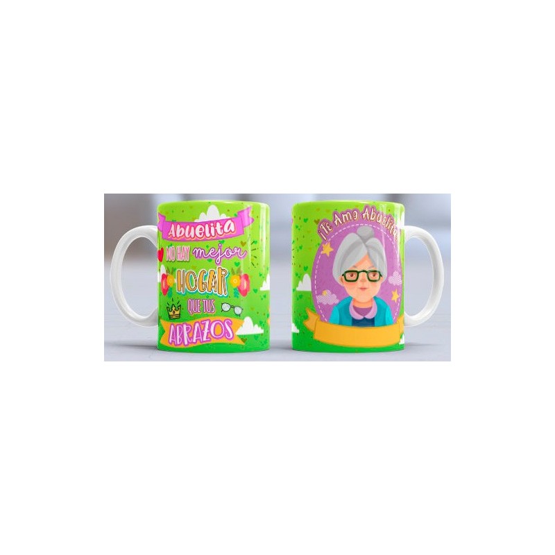 Taza abrazos abuelita