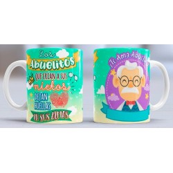 Taza huella abuelito
