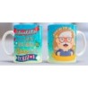 Taza oro corazon abuelito