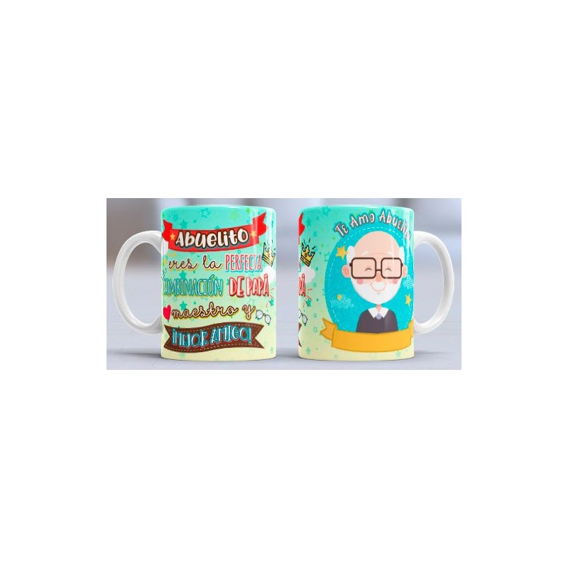 Taza combinación abuelito