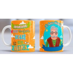 Taza abrazos abuelito