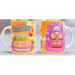 Taza llama abuelita